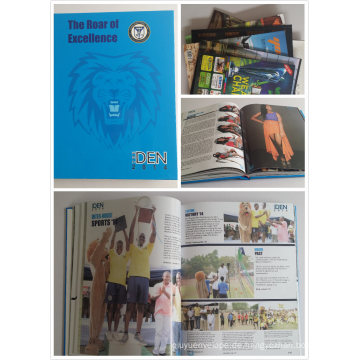 Kunden Design Hardcover Buch / Magazin / Broschüre Drucken